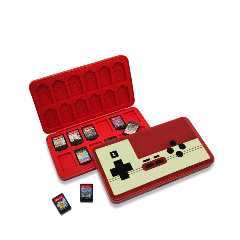 24 Slots Retro Switch Game Holder Gameboy Switch OLED Game Card Cases (5)