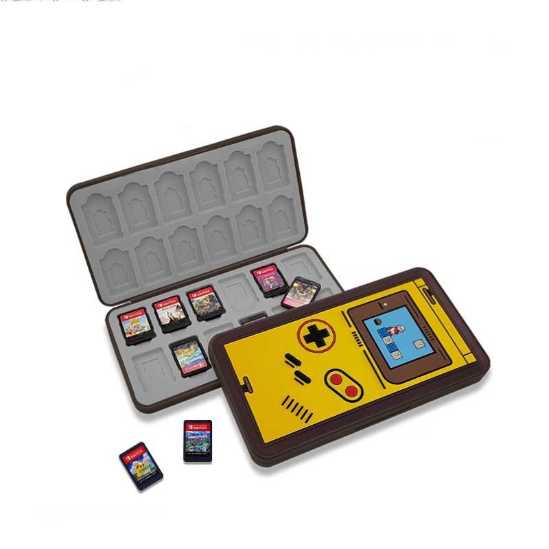 24 Slots Retro Switch Game Holder Gameboy Switch OLED Game Card Cases (7)