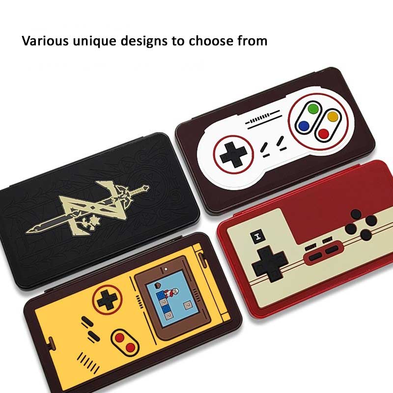 Retro Switch Game Holder with 24 slots