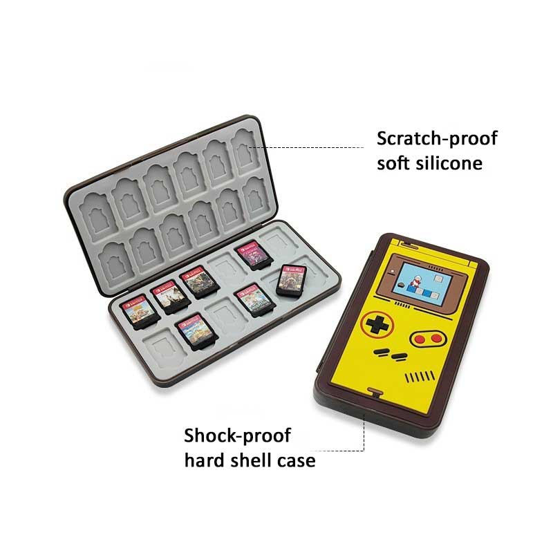 Retro Switch Game Holder with 24 slots