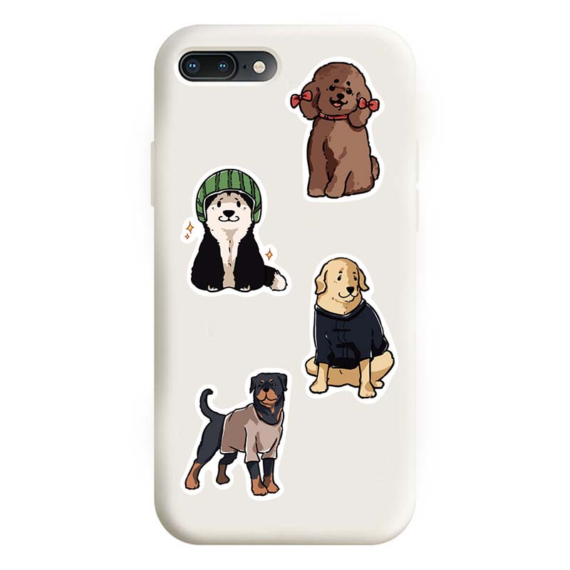 Cute & Funny Dog Decals: Customize Belongings