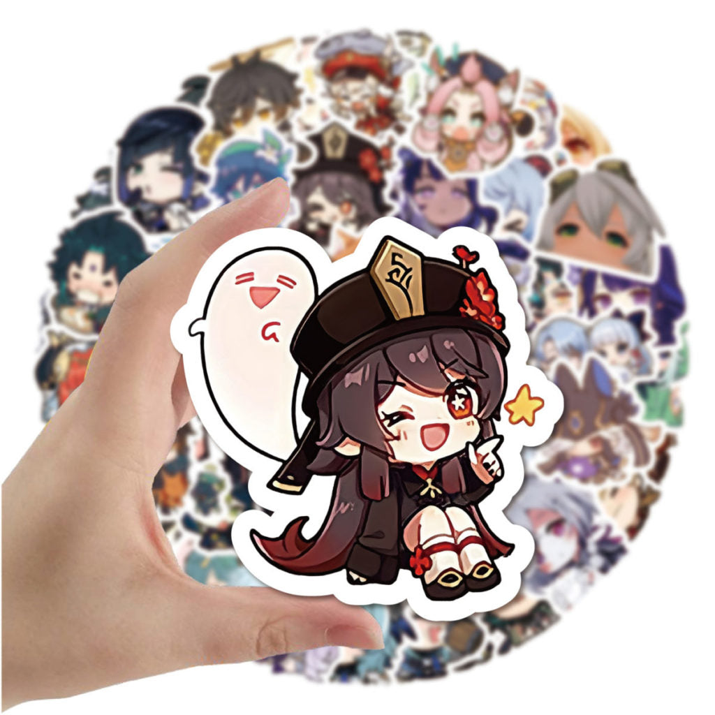 Genshin Impact PVC Stickers - Customizable!