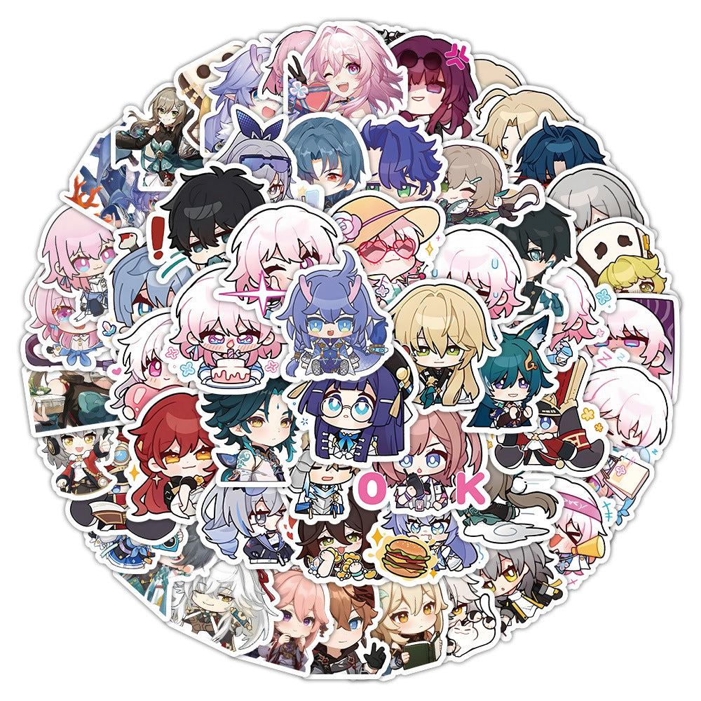 Cute Honkai Star Rail Stickers