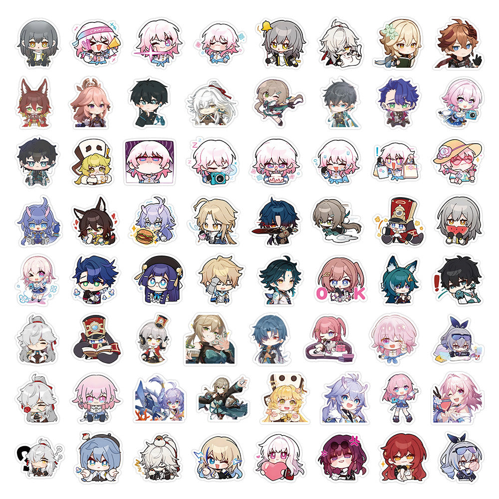 Cute Honkai Star Rail Stickers
