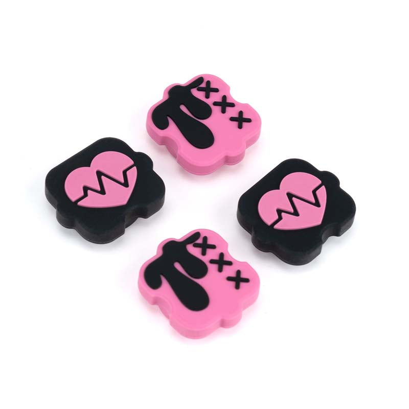 Black n Pink Switch Thumb Grips