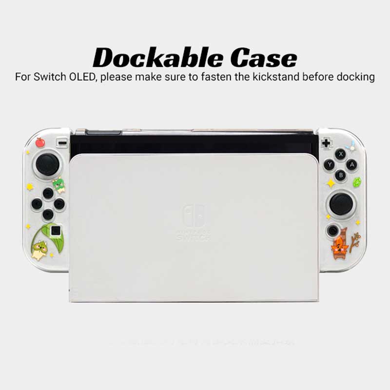 Cute Link Switch OLED Case with Koroks