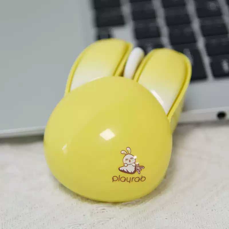 Bunny Ears Wireless Mouse 2.4G Cute Wireless Mice Kawaii Computer Mouse (6)