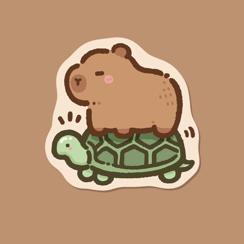 Capybara Mouse Pad Cute Capibara Computer Mousepad (12)