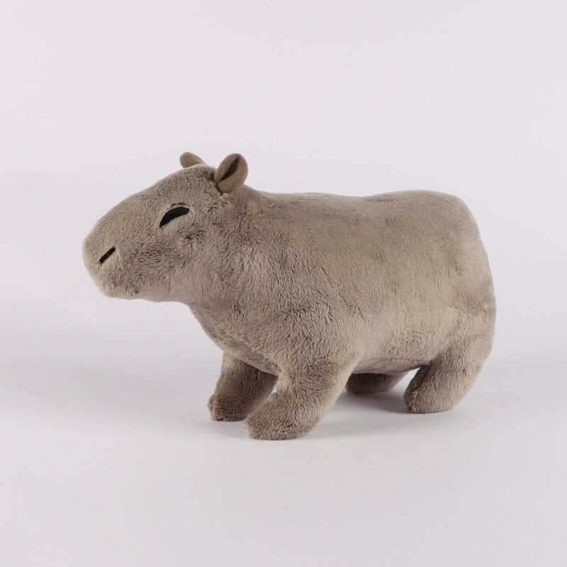 Capybara Plush Toy Cute Rodent Plushie Capibara Stuffed Animal Coconut dog (1)