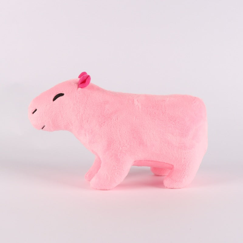 Capybara Plush Toy Cute Rodent Plushie Capibara Stuffed Animal Coconut dog (2)