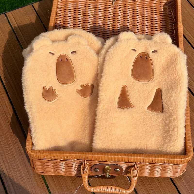 Capybara Scarf Cute Capybara Scarves Kawaii Animal Gifts (5)