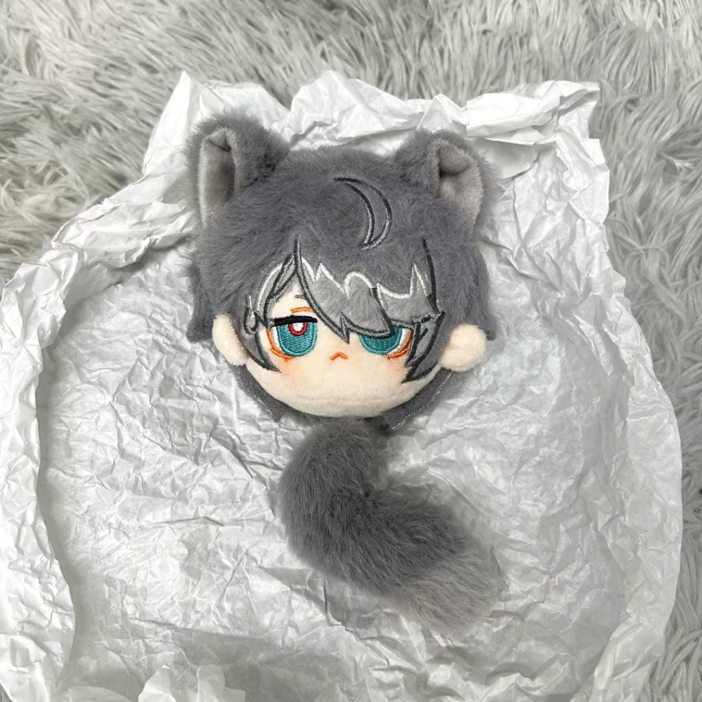 Cat Genshin Impact Plush Keychain Collection