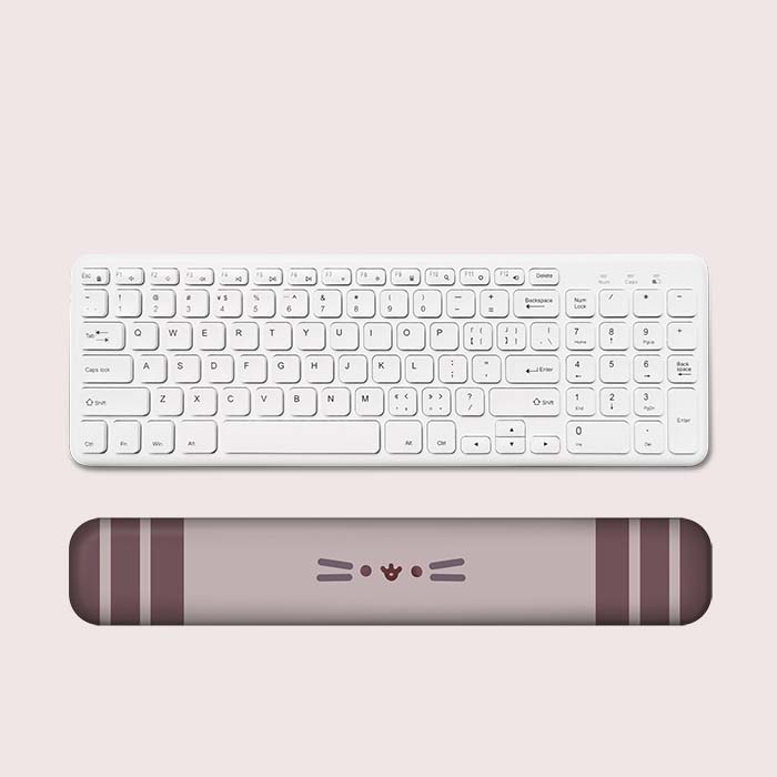 Cat Wrist Support Mousepad Cute Keyboard Wrist Rest Cat Room Decor (1)