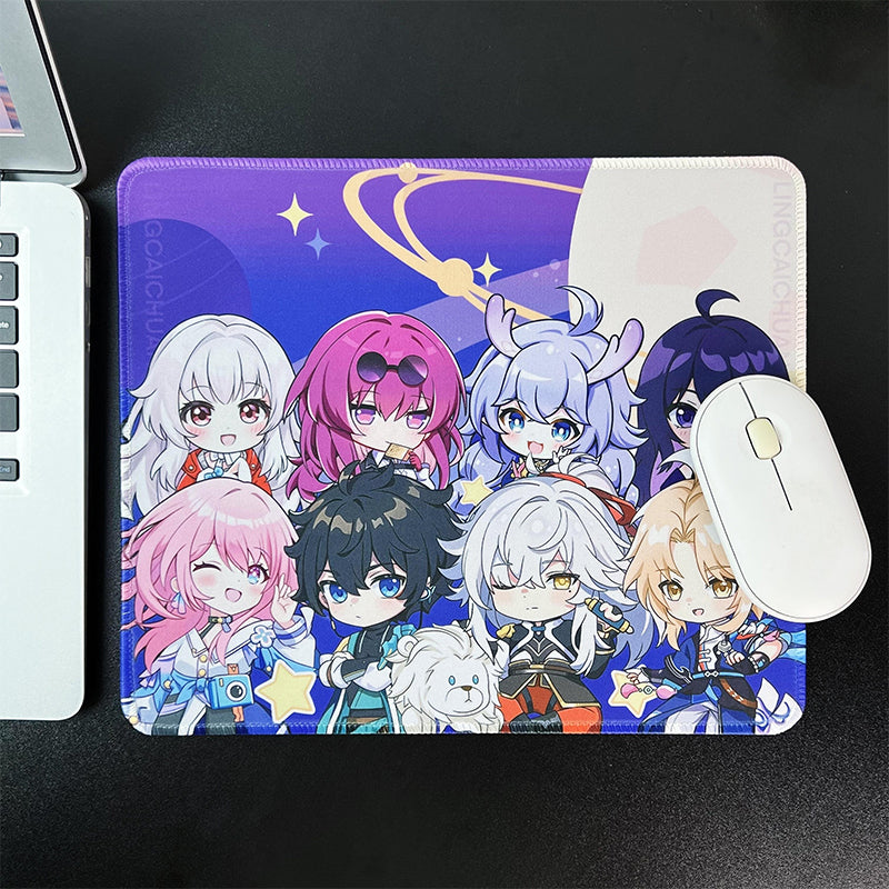 Chibi Honkai Star Rail Mouse Pad