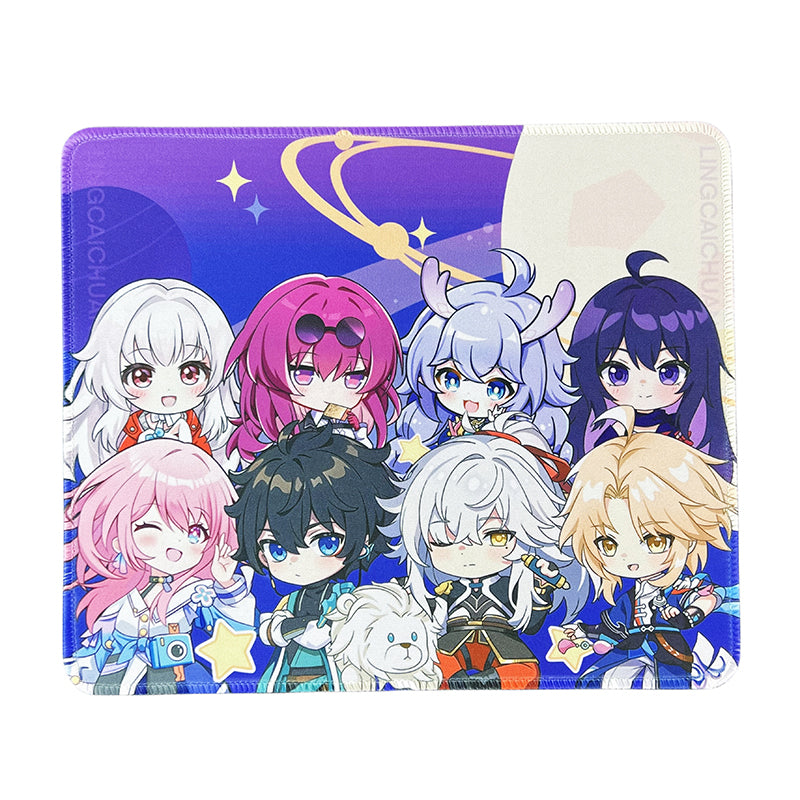 Chibi Honkai Star Rail Mouse Pad Cute HSR Art (5)