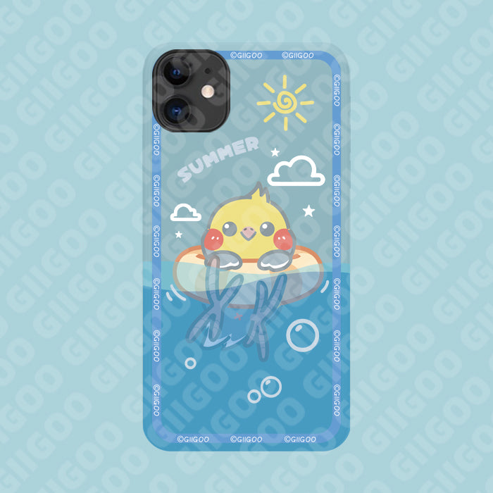 Cockatiel iPhone Case Parrot iPhone Case Cute Bird Art Parrot Bird iPhone Case Gray Cockatiel Owner Gifts (6)