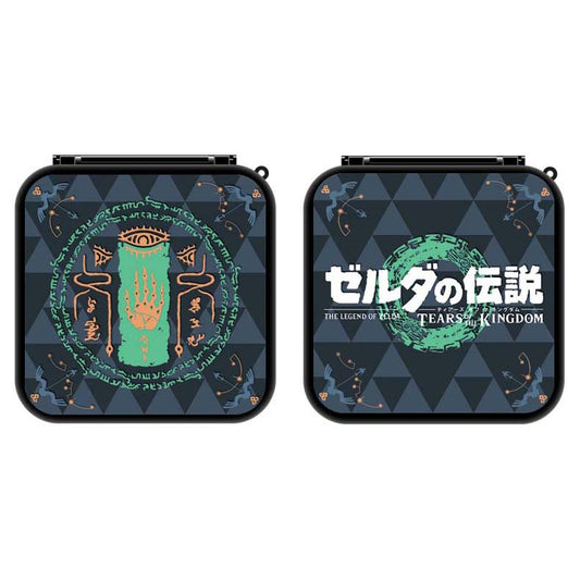 Legend of Zelda TOTK Game Holder: black, dark blue The Legend of Zelda: Tears of the Kingdom, video game graphic style