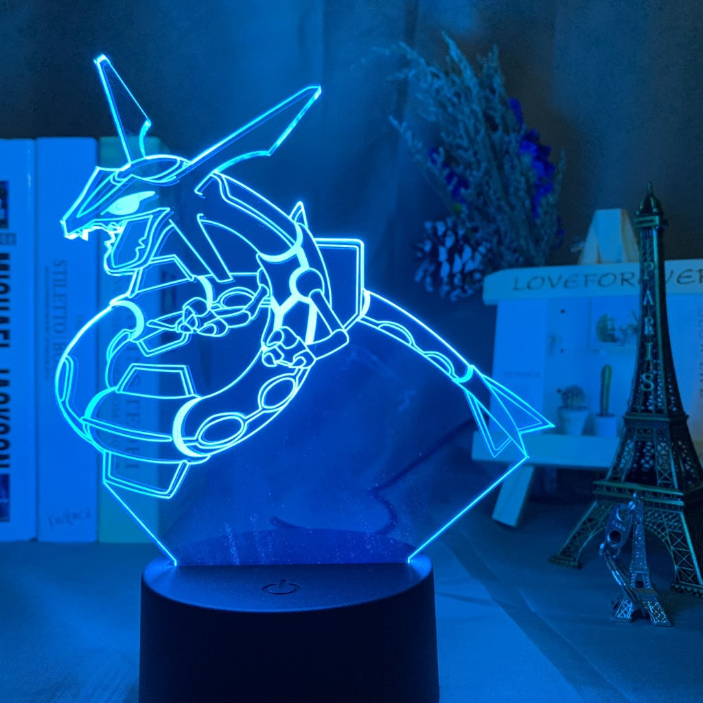 Cool Rayquaza LED Light Rayquaza Desk Lamp 16 Colors (1)