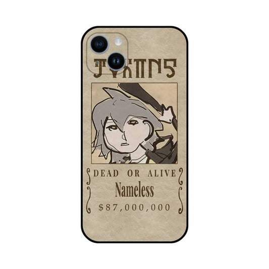 Custom HSR Wanted Poster Phone Cases: beige, black anime-style character, anime, vintage poster style