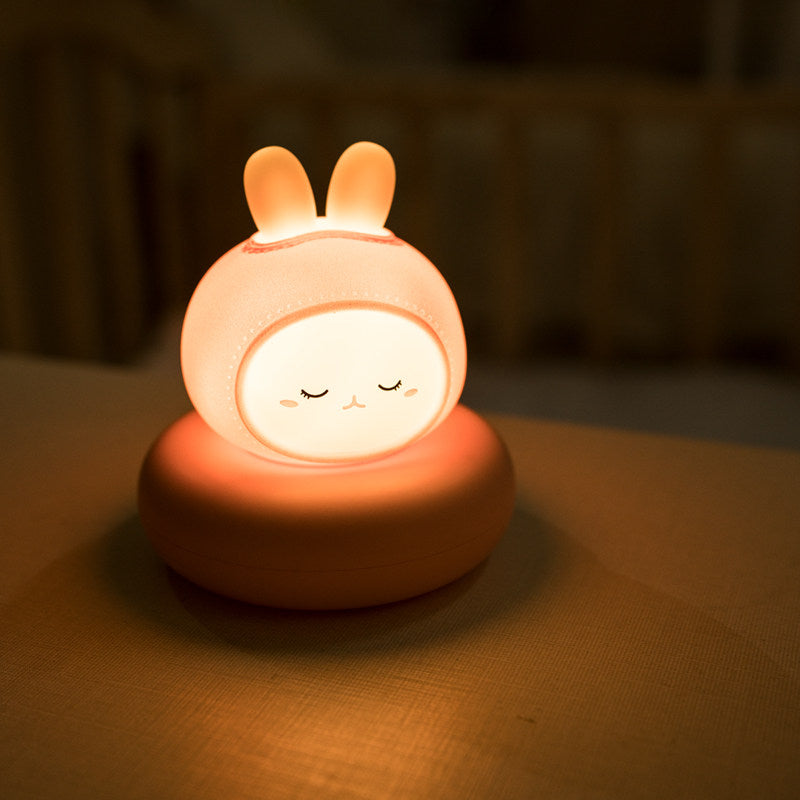 Cute Animal Night Light Touch Sensor Lamp LED Lights Kids Bedroom Lamp (8)