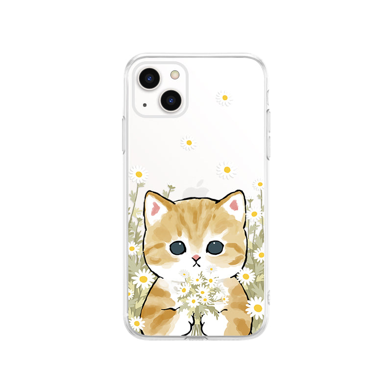 Cute Cat Samsung Phone Case S22 Ultra S21 Case (3)
