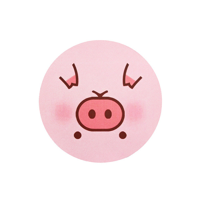 Cute Fruit Mouse Pads Round Kawaii Animal Computer Mouse Pad (9)