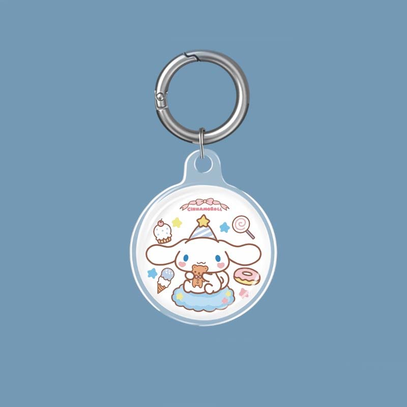 Cute Kirby AirTag Case Holder Kawaii AirTag Protective Case (3)