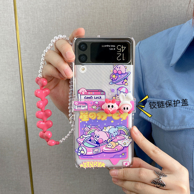 Kawaii Kirby Flip 4 Phone Cases