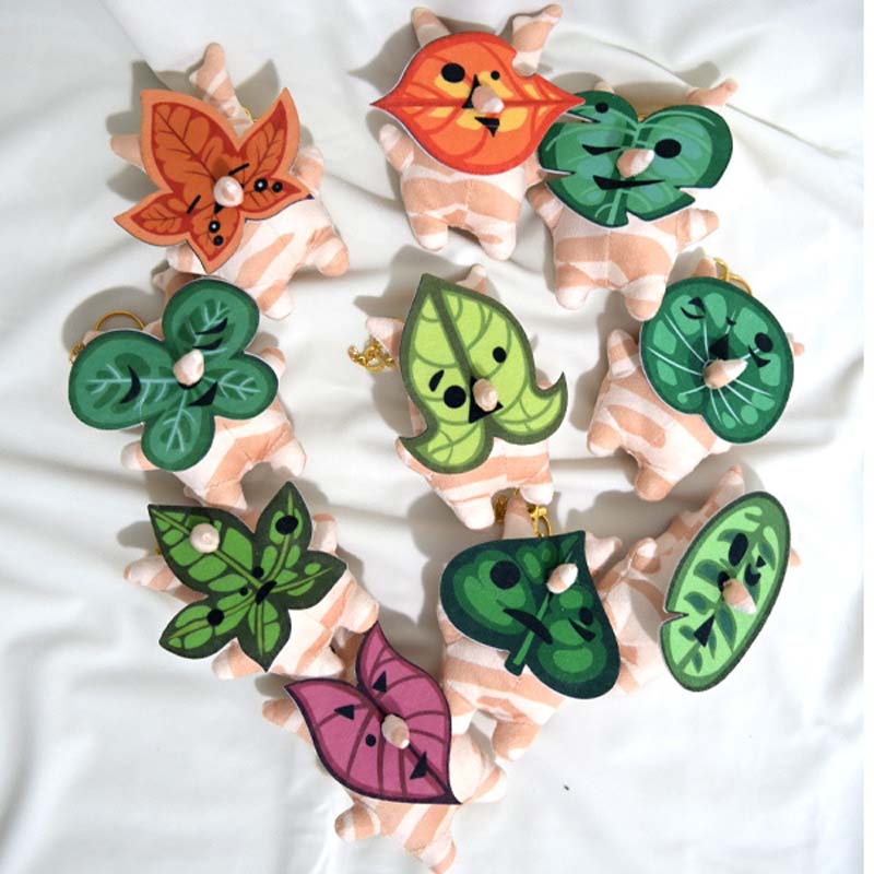 Korok Plushies with Interchangeable Faces and Sound