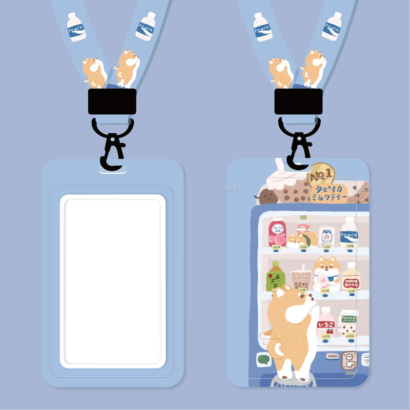 Cute Lanyard with ID Badge Holder Pastel Pink Kawaii Lanyard Keychain Cute Card Holders (5)