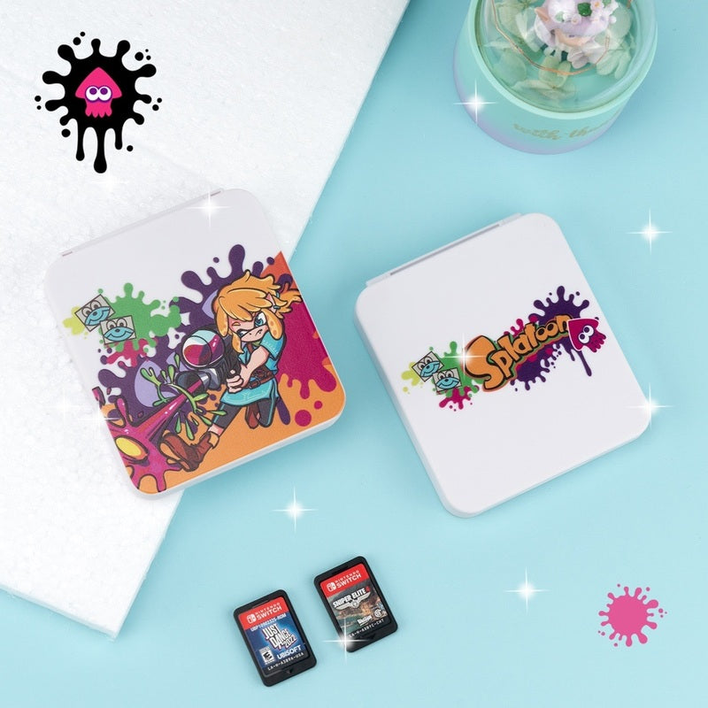 Splatoon x Zelda Game Case with 12 Slots