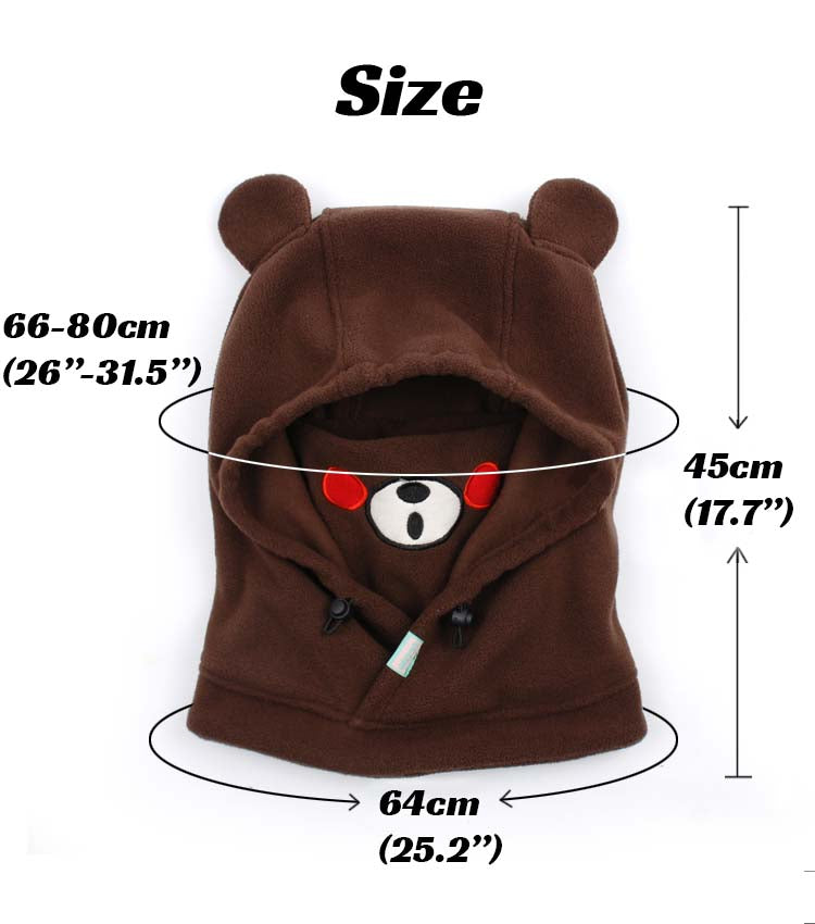 Animal Ski Balaclava with Adjustable Strap