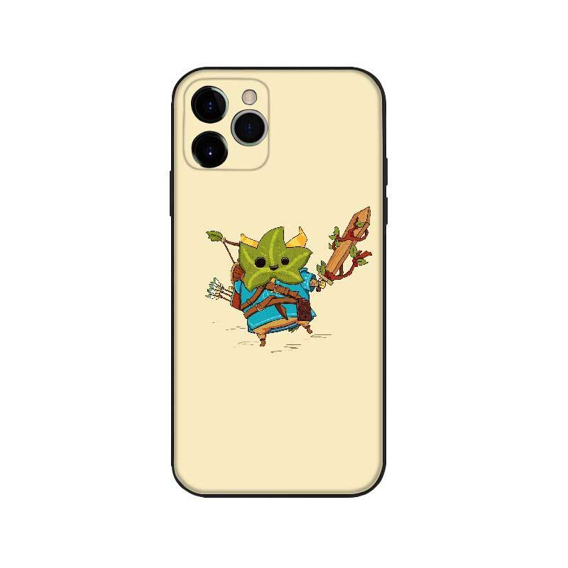 Cute Zelda Phone Case Breath of the Wild Korok Seeds Art BOTW Gifts (10)