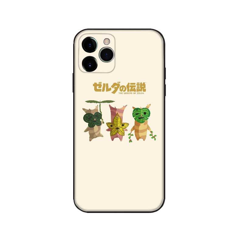 Cute Zelda Phone Case Breath of the Wild Korok Seeds Art BOTW Gifts (11)