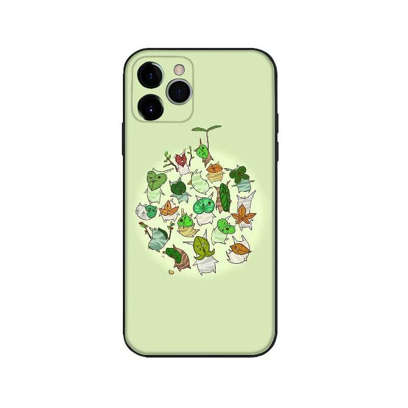 Cute Zelda Phone Case Breath of the Wild Korok Seeds Art BOTW Gifts (13)