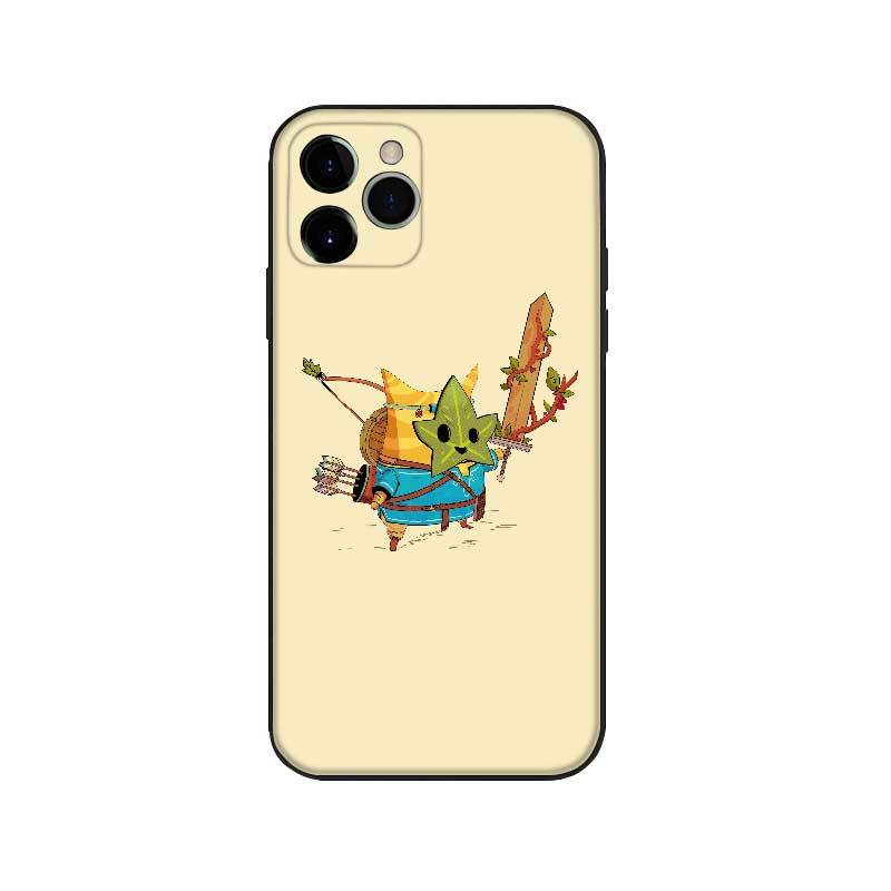 Cute Zelda Phone Case Breath of the Wild Korok Seeds Art BOTW Gifts (9)