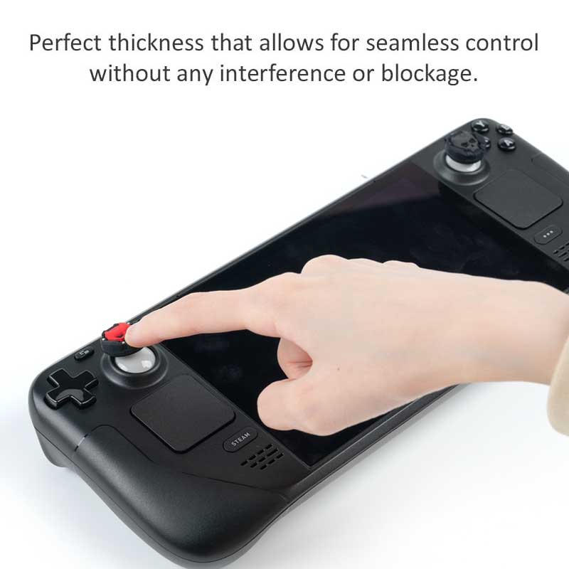 Skull Steam Deck Joystick Caps