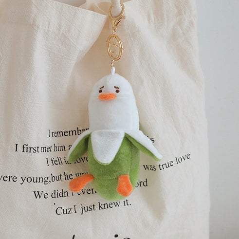 Duckana Plush Keychain Banana Duck Plush Toy Ducknana Gifts (1)