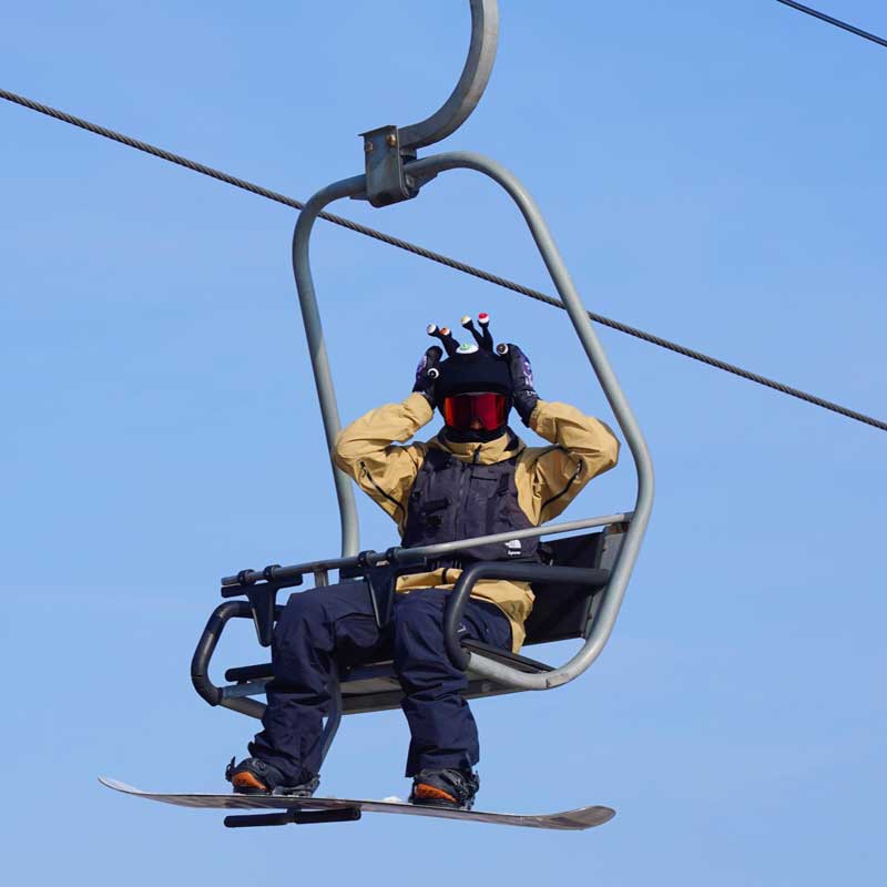 Helmet Rizz Funny Snowboard Helmet Cover