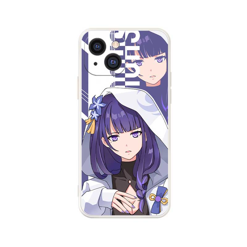 Genshin Impact Archon Phone Case Electro Archon Raiden Shogun Ei Baal Inazuma