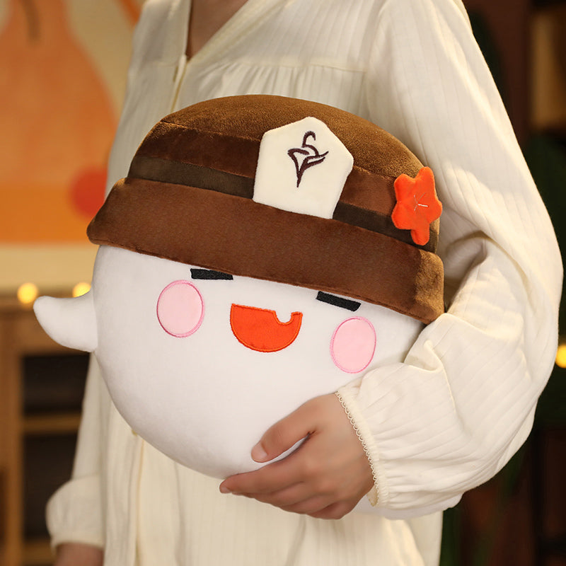 Hu Tao Ghost Plush Toy: Detailed, Embroidered, 12-inch