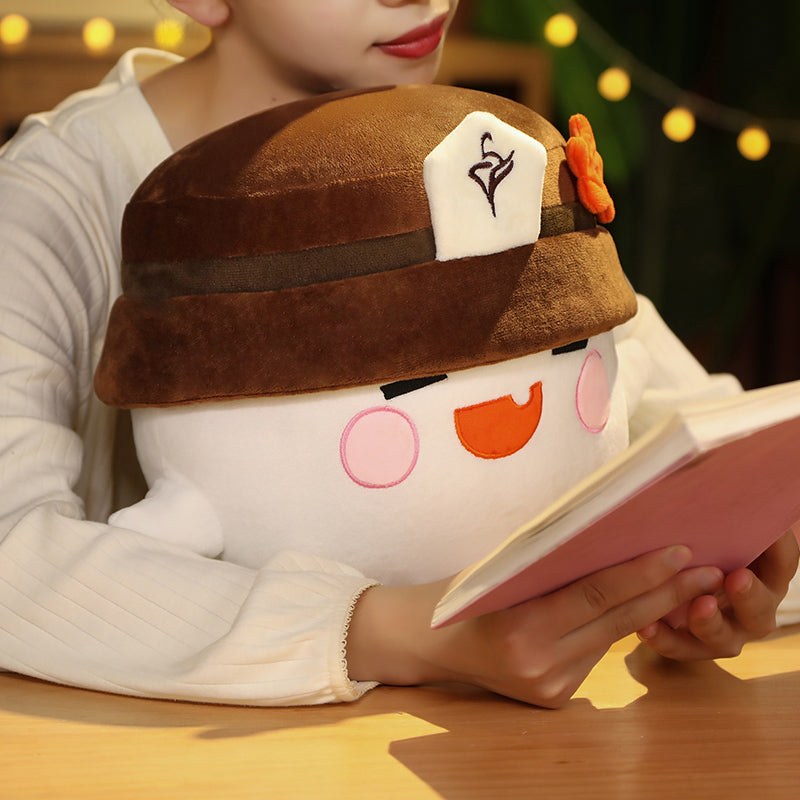 Hu Tao Ghost Plush Toy: Detailed, Embroidered, 12-inch