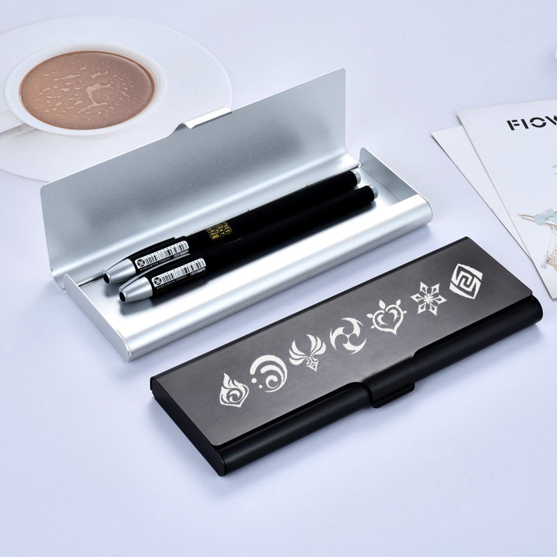 Genshin Impact Aluminum Pencil Case