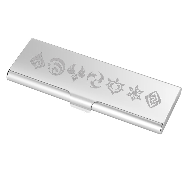Genshin Impact Pencil Case Aluminum Genshin Storage Case Gift for Genshin Impact Lovers (7)
