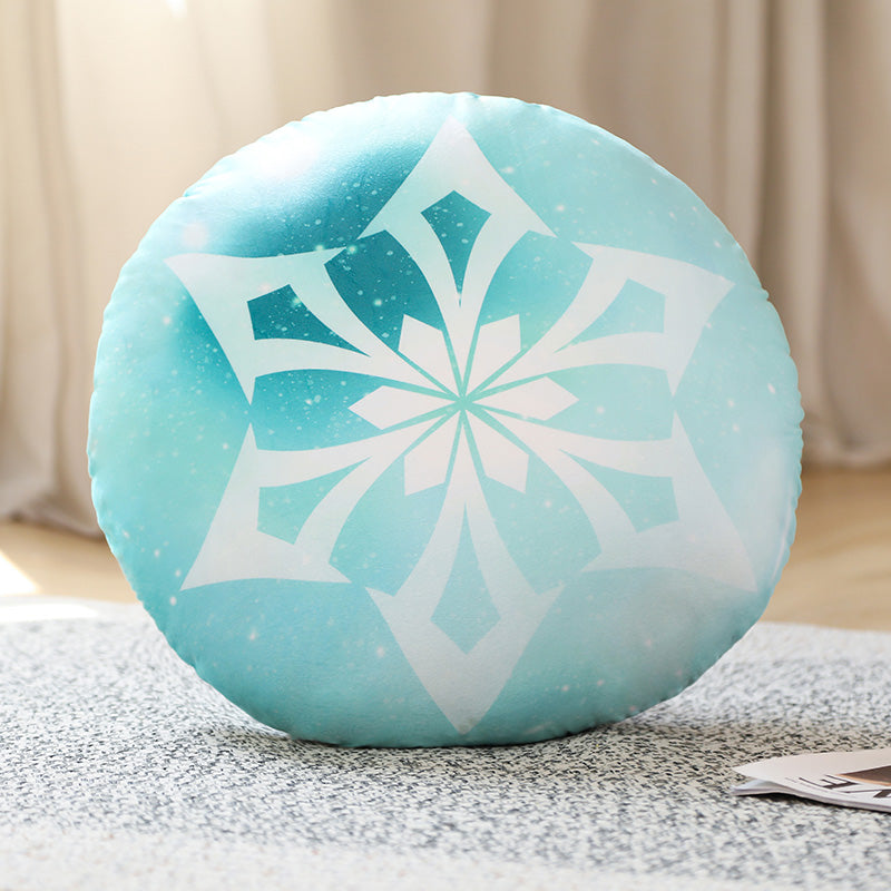 Genshin Impact Plush Cushion Seven Elements Genshin Throw Pillow (2)