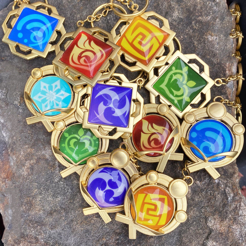 Genshin Impact Mondstadt Vision Keychain
