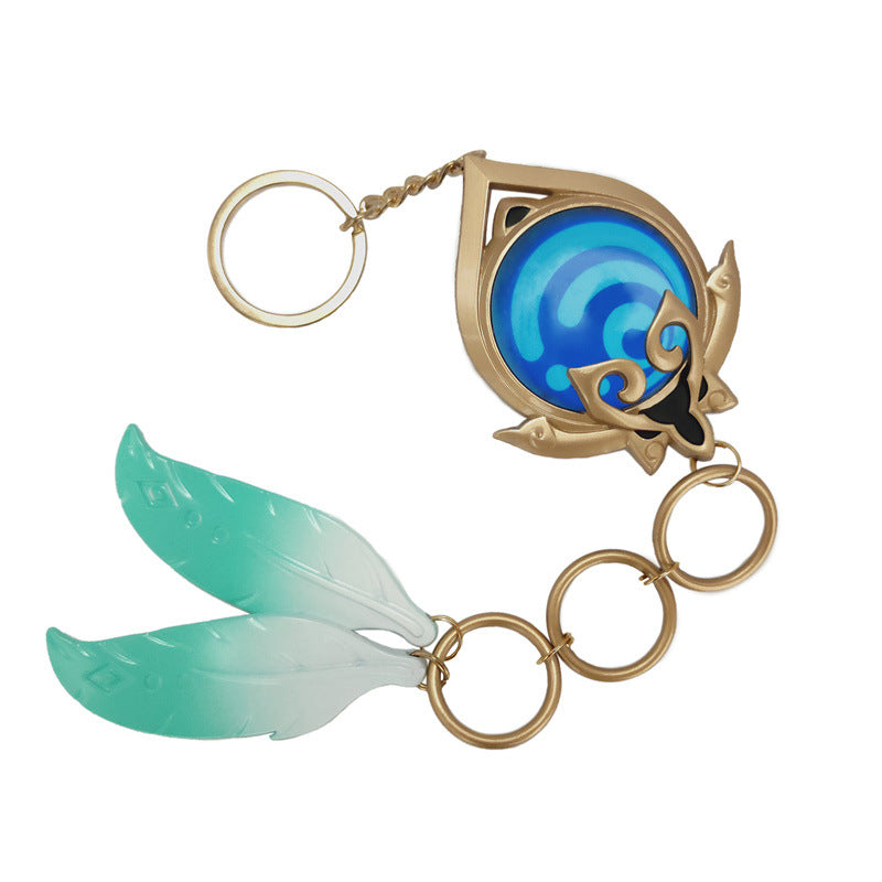 Nilou Vision Keychain: Genshin Impact Charm