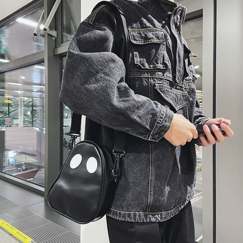 Cute Ghoul Shoulder Bag - PU Faux Leather