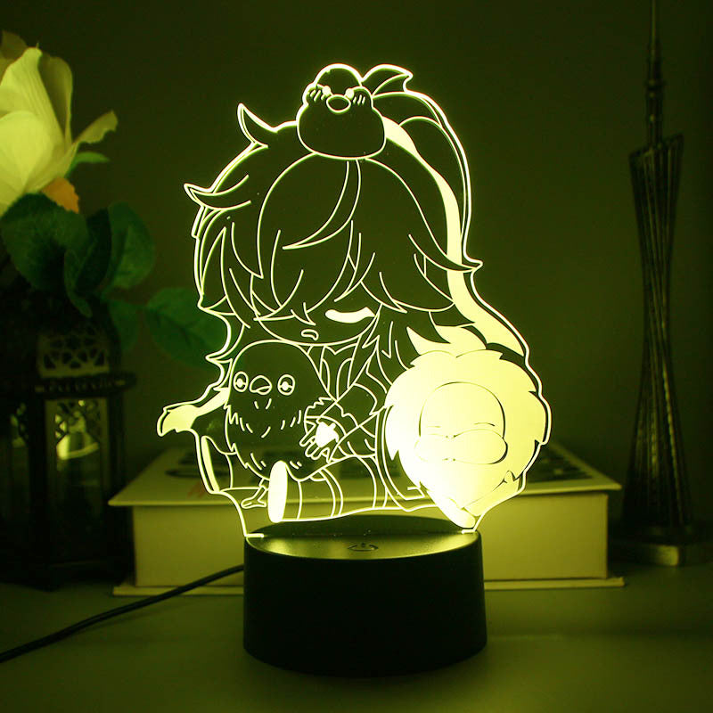 Honkai Star Rail LED Night Light Jing Yuan Star Rail Desktop Lamp (6)