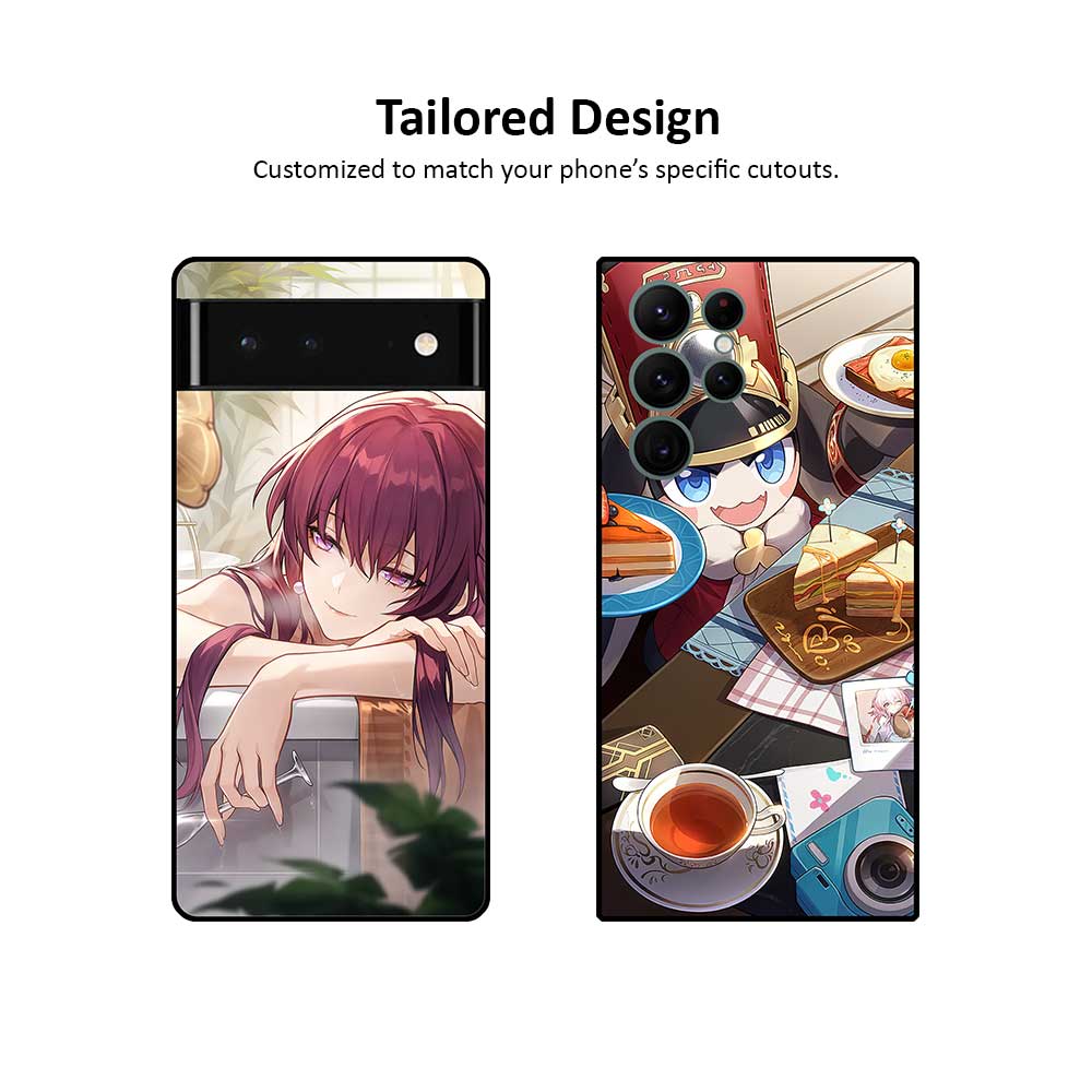 Honkai Star Rail Phone Cases with HSR Light Cone Art